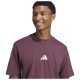 Adidas Ανδρική κοντομάνικη μπλούζα Essentials 3-Stripes Single Jersey Tee